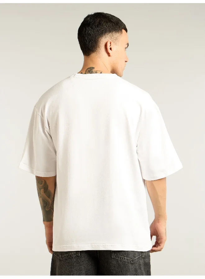 Beyoung Pink Emotionally Unavailable Oversized T-Shirt