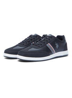 U.S. Polo Assn. Men's Black Low-Top Sneakers,Lightweight Casual Shoes for Classic Look  - Image 3