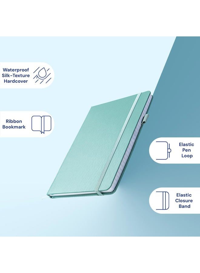 ONAVIA A6 Pocket Notebook Lined Journals, Small Journaling Notebooks, 160 Pages Hardcover Mini Notepad for Writing, Work, School and Note Taking with Pen Holder, 3.5" x 5.7", 3 Pack (Assorted Color) - Image 2