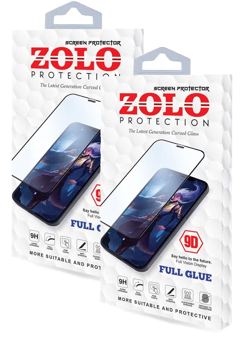 Zolo Protective Clear Case Cover and 2Pcs 9D Tempered Glass Ultra Clear Screen Protector For Apple iPhone 16 - Image 4