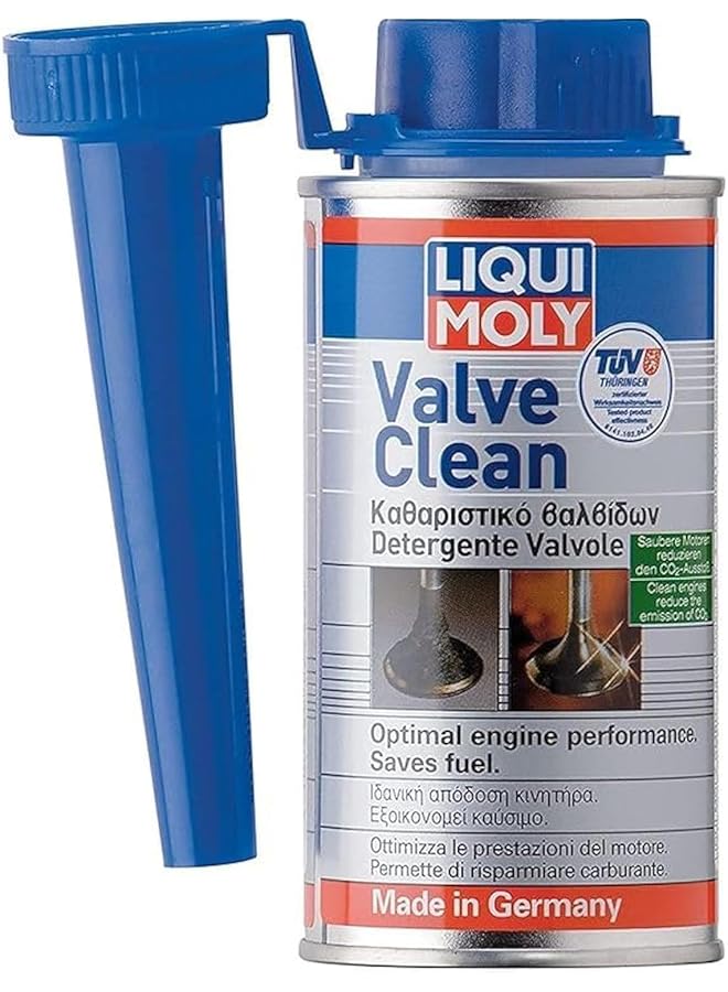 LIQUI MOLY 150 Ml Valve Cleaner Cleans Valves/Injection Systems/Intakes/Carburetors/Combustion Chambers/Prevents Deposits