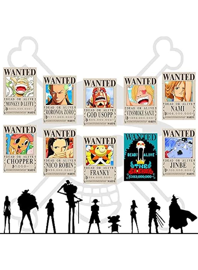 25PCS Anime 【OP】 Wanted Posters 30×21cm, New Bounty Edition, Straw Hat Pirates Crew Nika Luffy 3 Billion, Zoro, Sanji, 【OP】 Anime Gifts - Image 2