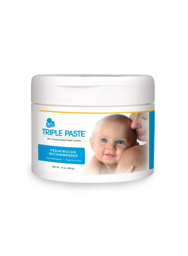 Triple Paste Medicated Ointment for Diaper Rash, 16 Ounce - Image 1