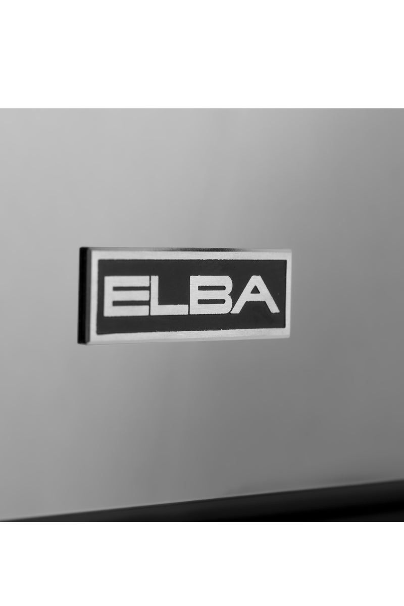 ELBA إلبا - موقد طهي من الفولاذ المقاوم للصدأ 90 سم - موقد ووك مزدوج الحلقة 5 مناطق طهي - إشعال تلقائي - فرن كهربائي 9F - شواية + مشواة + مروحة طهي - مؤقت 120' - مروحة تبريد - تقنية إيطالية - Image 2