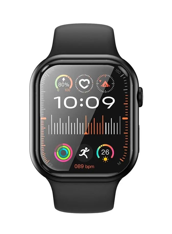 هوكو ساعة ذكية HOCO Y23 - إصدار Sports Calling، شاشة ناعمة 2.02 بوصة، بلوتوث V5.0، تدعم مراقبة النوم، ومراقبة معدل ضربات القلب، ومراقبة النشاط البدني، وتذكير بالخمول - أسود - Image 2