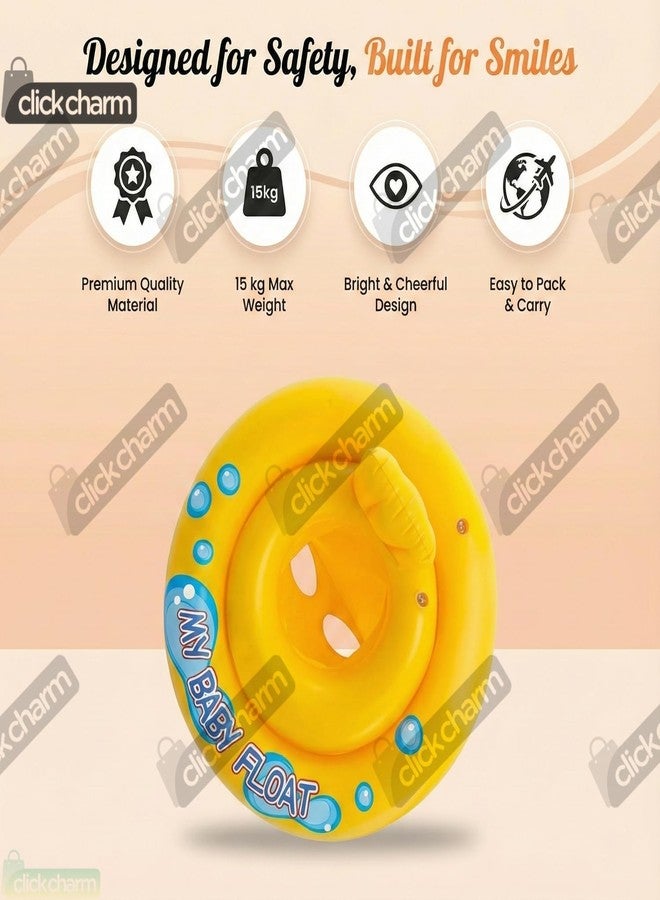 Click Charm عوامات حمام سباحة للأطفال، حمام سباحة للأطفال، عوامات سباحة للأطفال، أنابيب قابلة للنفخ، ألعاب مائية صيفية ممتعة للأطفال، متعة الحفلات، لوازم حفلات الشاطئ الخارجية - Image 4