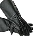 SI MENS MEDIEVAL RENAISSANCE UNLINED GAUNTLET GLOVES XL BLACK - Image 3