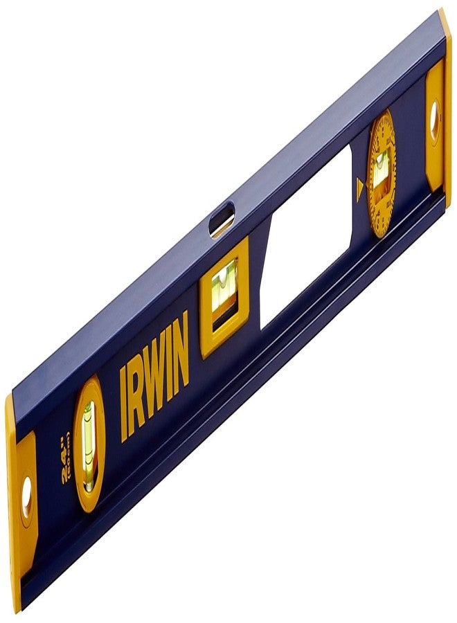 IRWIN Level, Magnetic, I-beam, 24-Inch (1801091), Blue - Image 1