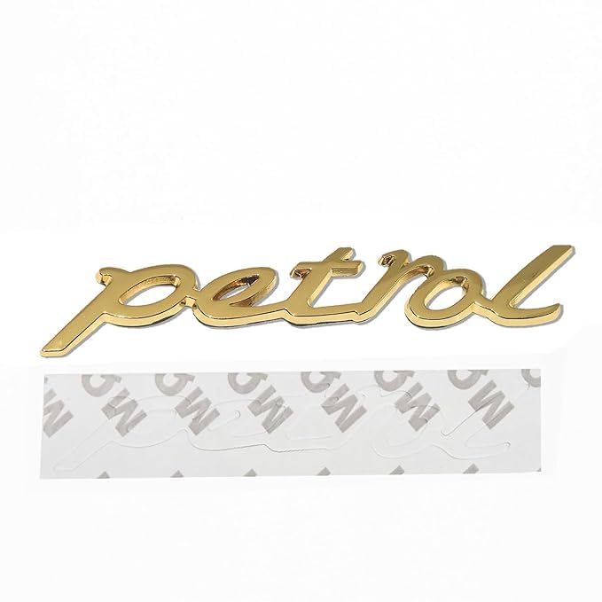 OAN Petrol Emblem Sticker for Car Fuel Tank (Golden) - Image 2
