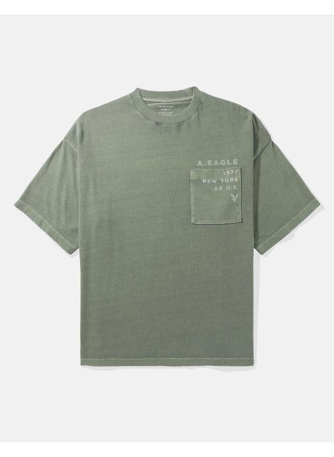 American Eagle Graphic Crew Neck T-Shirt  - Image 3