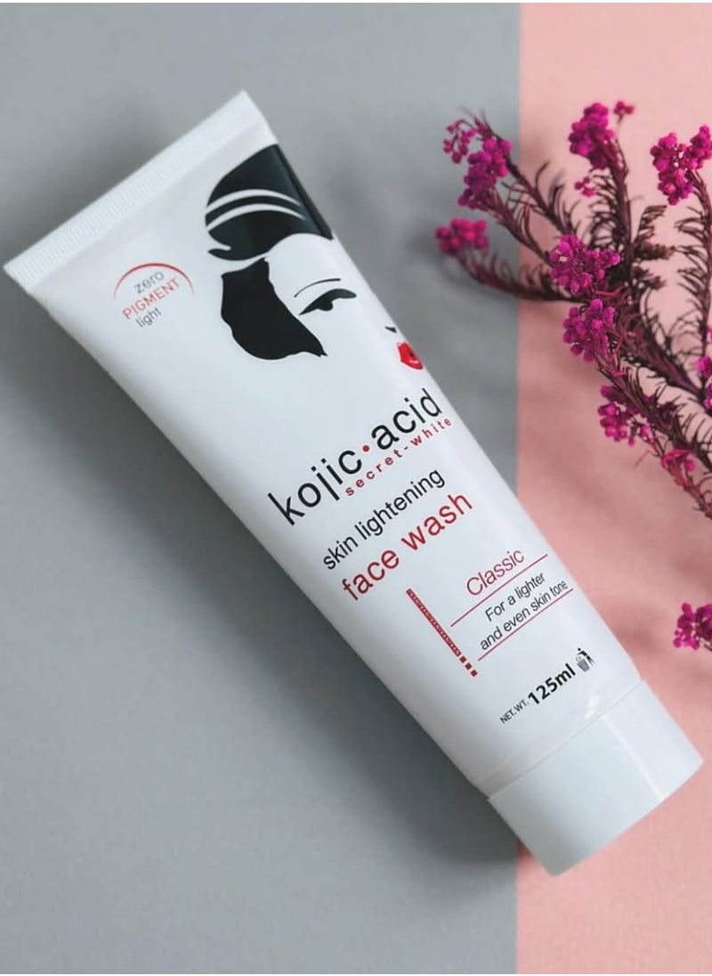 KOJIC ACID Skin Lightening Face Wash 125 ml  - Image 3