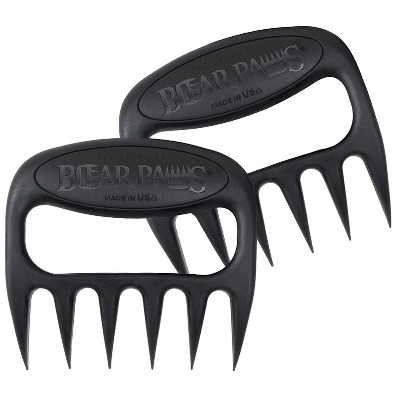 Bear Paws Meat Claws - The Original Meat Shredder Claws for Pulled Pork, USA Made - Easily Lift, Shred, Pull and Serve Pork, Chicken, Brisket and Turkey - Gift for Dad on Father's Day! (Red) - Image 5