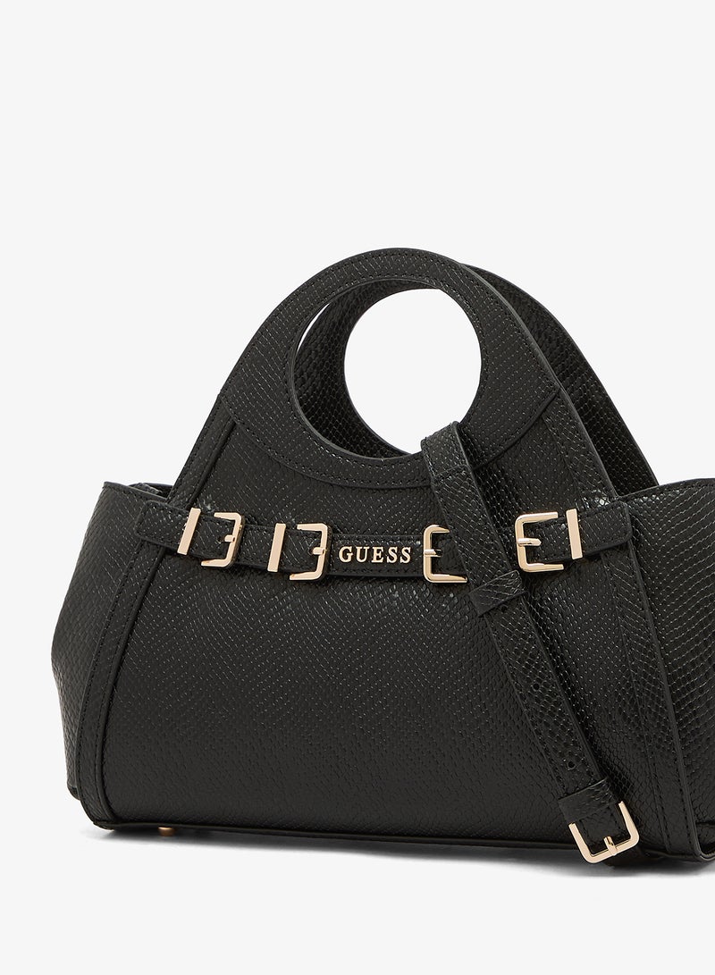 GUESS Dovie Small Girlfriend Satchel Bag - Image 3