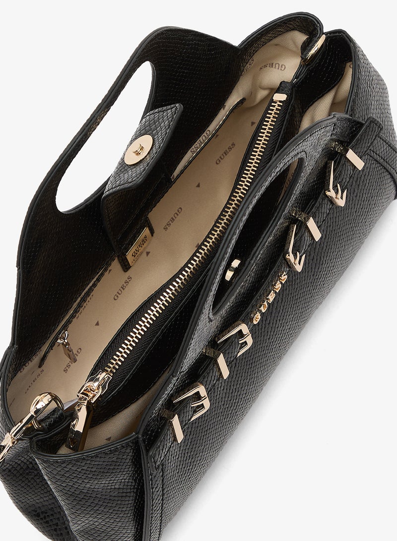 GUESS Dovie Small Girlfriend Satchel Bag - Image 4