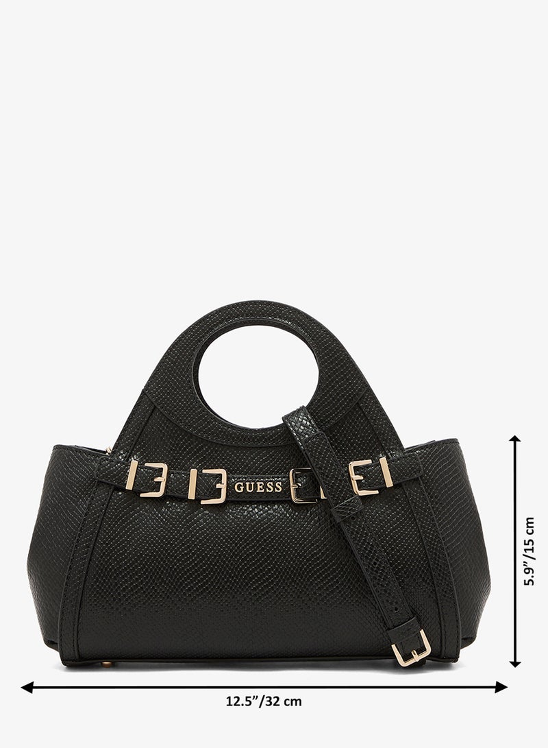 GUESS Dovie Small Girlfriend Satchel Bag - Image 5
