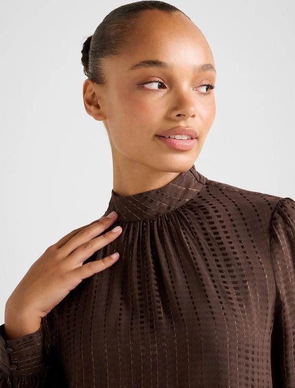 forever new  PRESLEE Neck Tie Top for Women | Best Price UAE