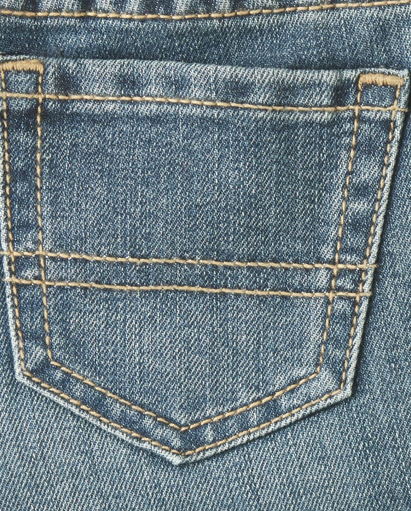 The Children's PlaceBaby Boysand Toddler Multipack Basic Bootcut JeansDry Indigo/Tide Pool 2-Pack4T - Image 4