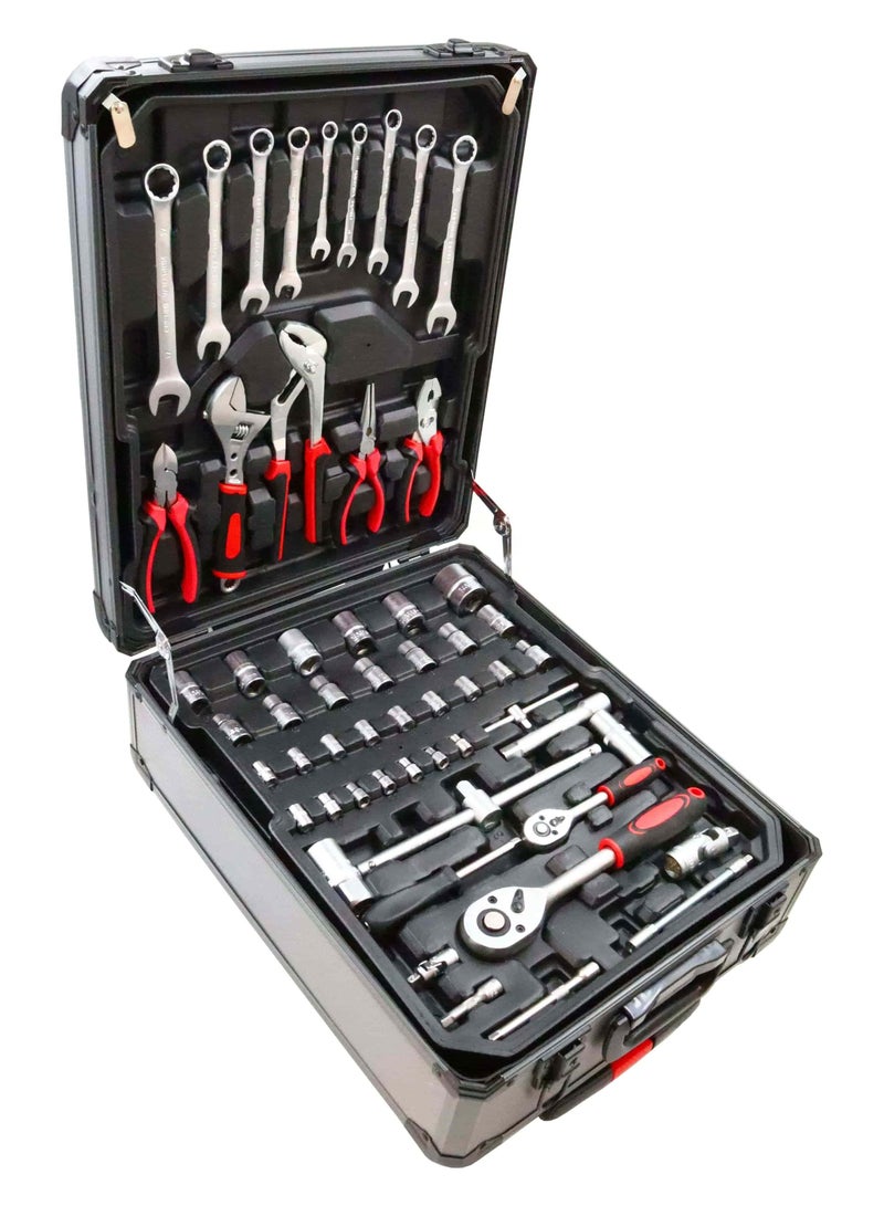 Professional Tools Set With Alloy Box 187 Pieces - Image 1