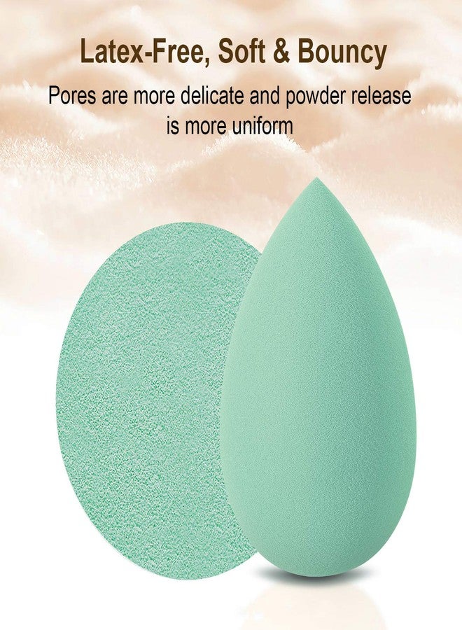 AVTY Makeup Sponge Set, 10 Pcs Makeup Blender Foundation Blending Sponge, Multi-colored Egg Sponges for Dry & Wet Use - Image 3