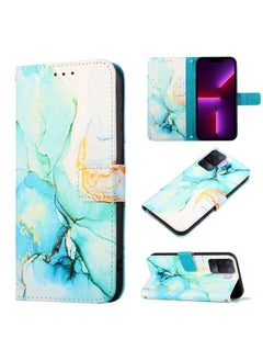 HuHa Case Cover For OPPO A94 / F19 Pro / Reno5 F / Reno5 Lite PT003 Marble Pattern Flip Leather Phone Case LS003 
