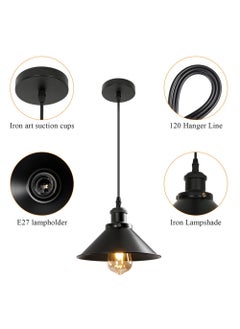 NAGAFA SHOP Black roto ceiling hanging from Nagafah Shop..  - Image 3
