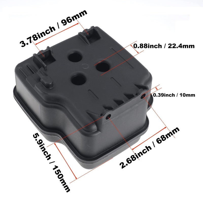 RYTIME 799863 Fuel Tank Compatible with 694260 698110 695736 697779 799863 Fits for Most 121000 122000 lawn mower Snowblower Gas Tank - Image 4