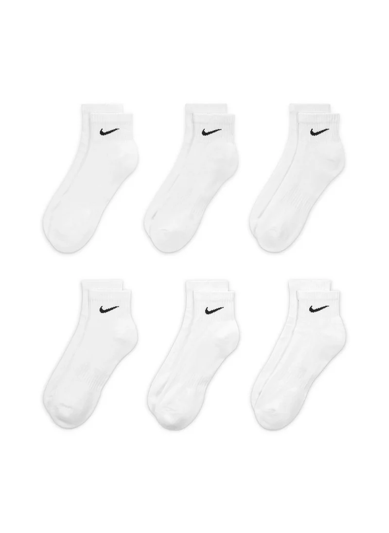 نايكي 6 Pack Cushion Ankle Socks