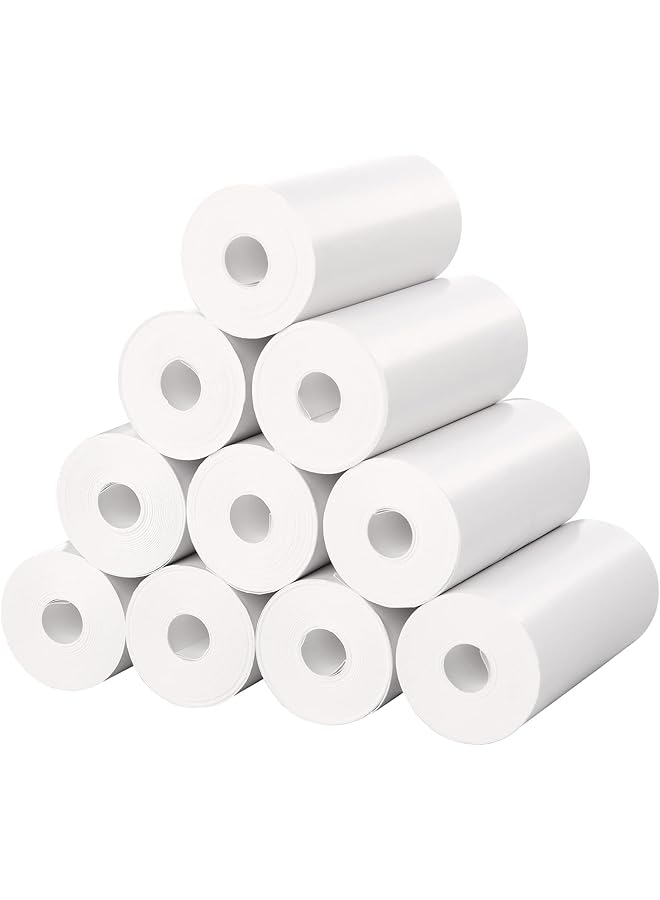 erorex 10 Rolls Kids Instant Camera Refill Print Paper 57X 25 Thermal Paper Compatible With Most Kids Camera Instant Print Mini Printer 2.2 Inch Bpa Free Photo Paper  - Image 1