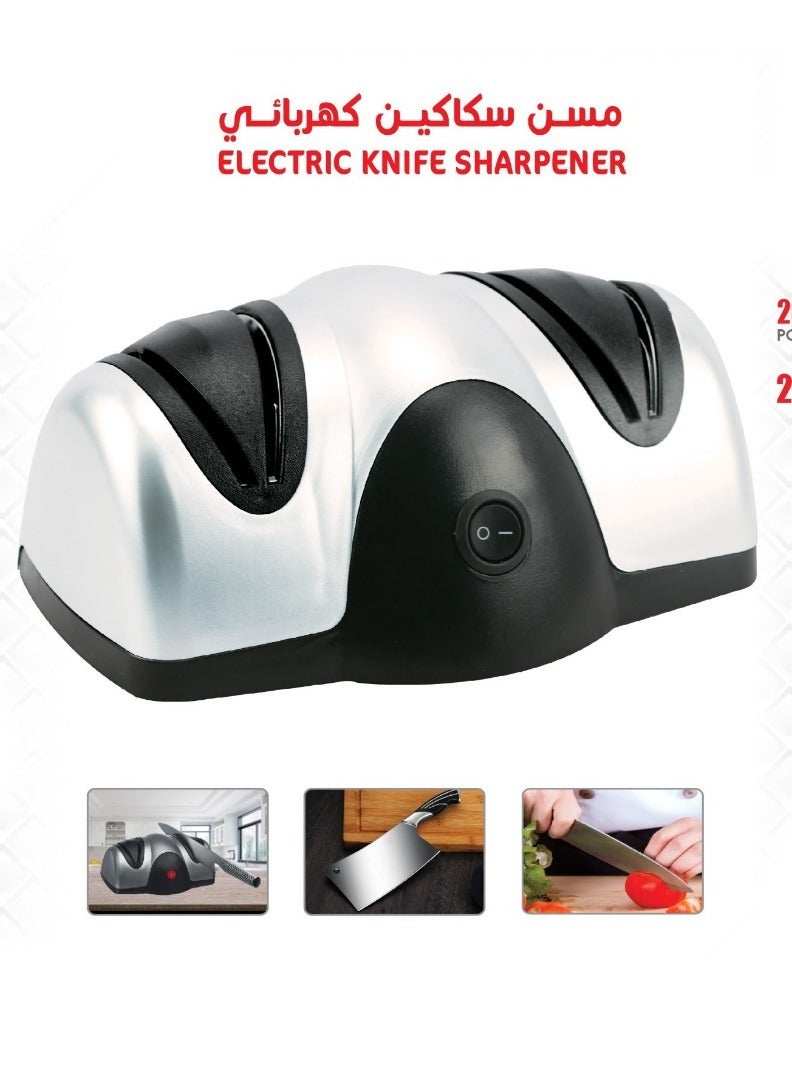 Electric Knife Sharpener Black/Silver  - Image 1