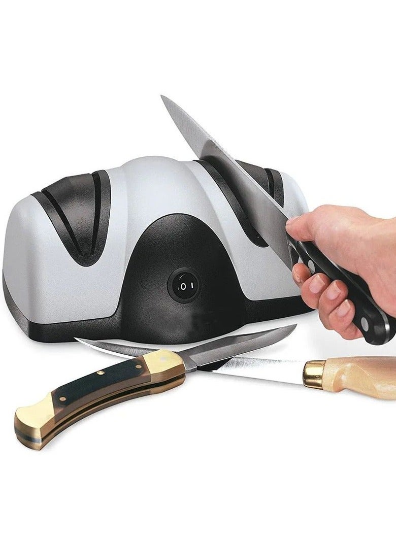 Electric Knife Sharpener Black/Silver  - Image 2