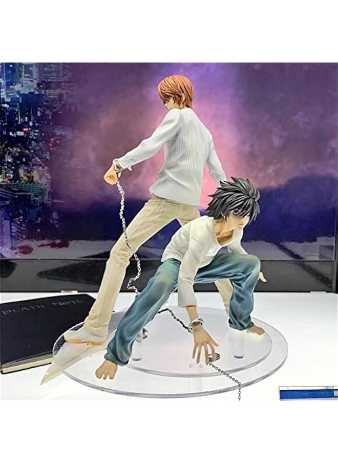 Anime Figure Light Yagami and L Model Statue, Manga Character Sculpture Handmade Collectible Desktop Decoration Fans Birthday Gifts - pzsku/ZB5ED055F1BE285739F31Z/45/_/1740642557/a9e948af-bb72-4a37-8df4-973467f8606a