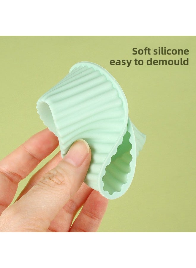 Cake Mold Air Fryer Bowl Reusable Household Oven Cake Pudding Baking Mold-Specifications:Nordic Powder (without Packaging) - Image 4
