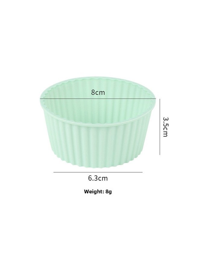 Cake Mold Air Fryer Bowl Reusable Household Oven Cake Pudding Baking Mold-Specifications:Nordic Powder (without Packaging) - Image 3