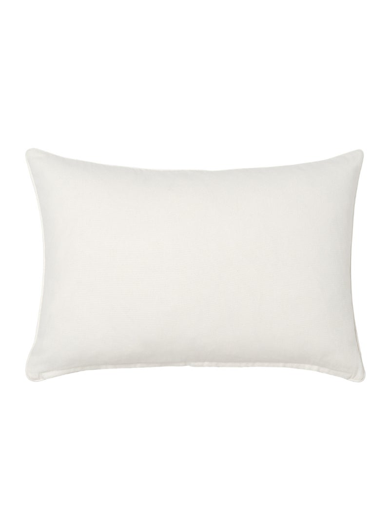 Cushion Cover Yellow/White 40X58 Cm - Image 4