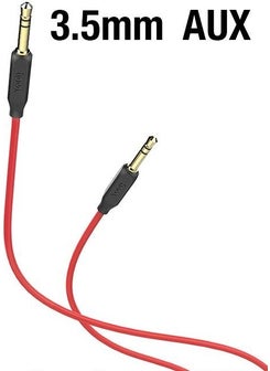 Polham Hc Serial 1 Meter 3.5mm Aux Cable, No Disconnection Aux Cable for TV, Tablet, PC, Speaker  - Image 2