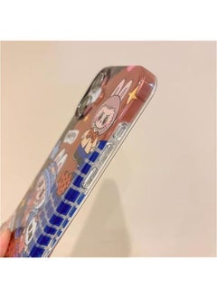 Arabest Cute Cartoon for Phone 12 Case Doll Bracelet Phone Case TPU Kawaii Silicone Scratch Resistant Shockproof Kids Girls Women (15promax,Brown)  - Image 3