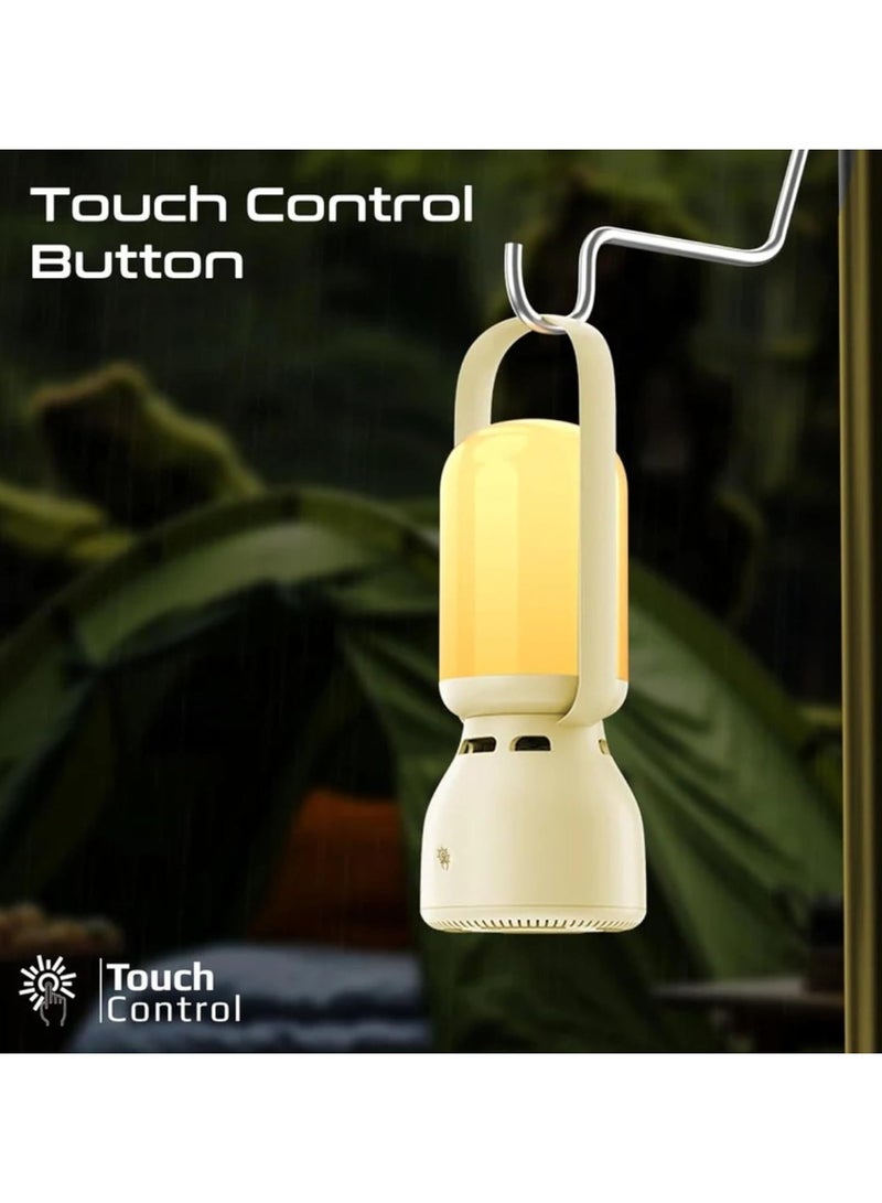 أوالي, مصباح طاولة بجانب السرير مزود بمكبر صوت بلوتوث محمول مزود بإضاءة ليلية RGB يعمل باللمس، صوت عالي الدقة، مكبر صوت من النوع C قابل لإعادة الشحن، مصباح طاولة LED - Image 4