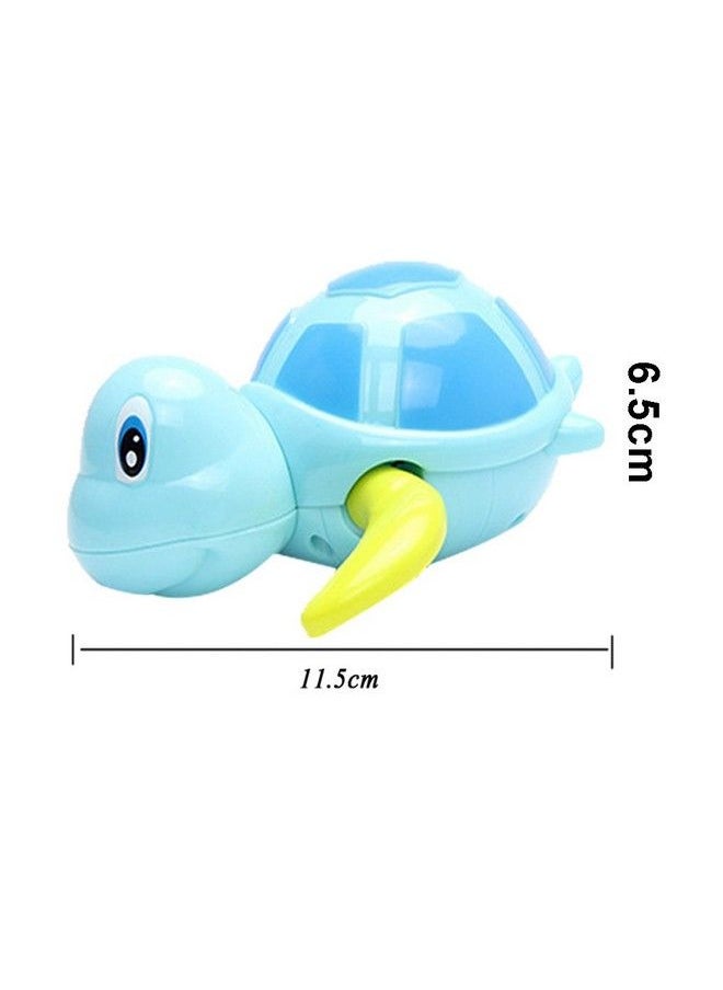 WedFeir - 3Pcs Bath Swimming Turtle Toy For Baby Toddler, Wind Up Chain Bathing Water Toy, Swimming Bathtub Pool Cute Swimming Turtle Toys For Boys Girls. - Image 1