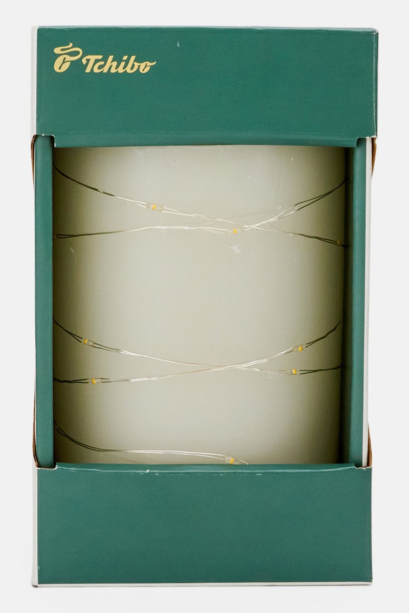 Tchibo Led Real Wax Candle With Fairy Light, White  - Image 3