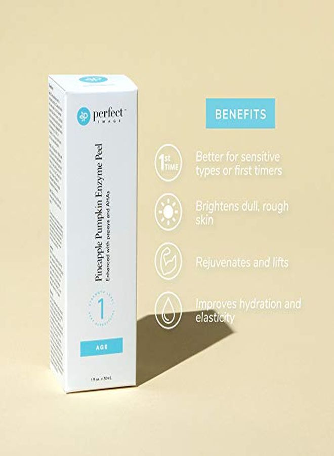 PERFECT IMAGE Pineapple Pumpkin Enzyme Skin Peel 1 Oz Enhanced With Papaya Extract & Alpha Hydroxy Acids (Professional Chemical Peel) - Image 5