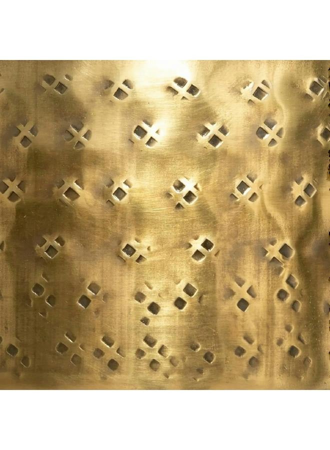 لوفت صندوق، مجموعة من قطعتين، ذهبي، معدني-182242 يصل لجميع الاغراض - Image 4