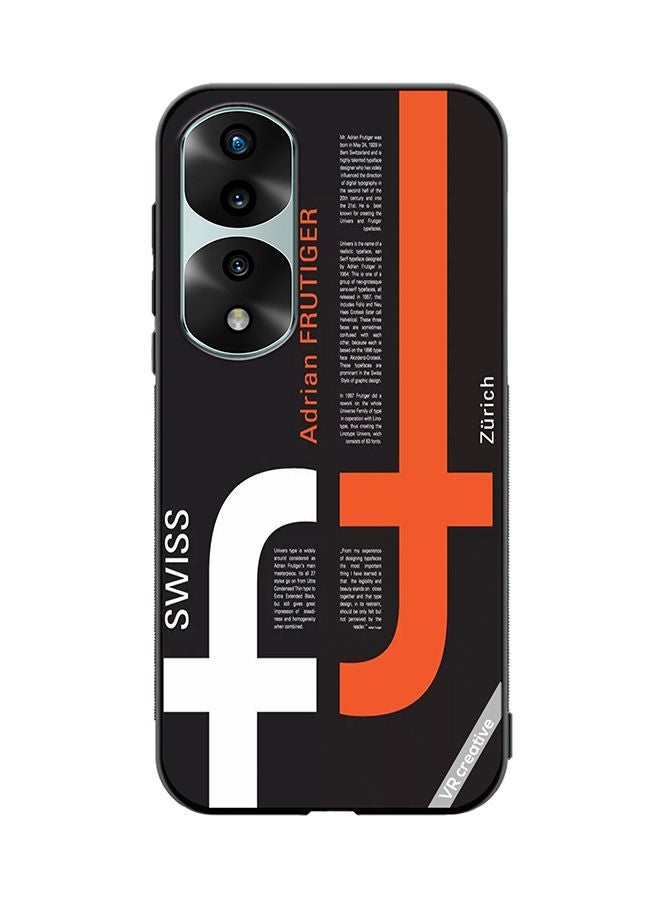 VR CREATIVE Protective Case Cover For Honor 70 Pro plus Swiss Zurich Design Multicolour - Image 1