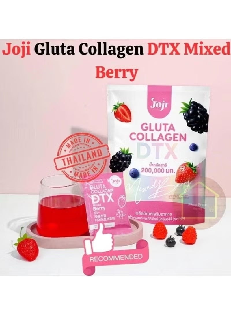 JOJI Gluta Collagen DTX Mixed Berry 200g Pouch | Fish Collagen Powder Drink - Image 4