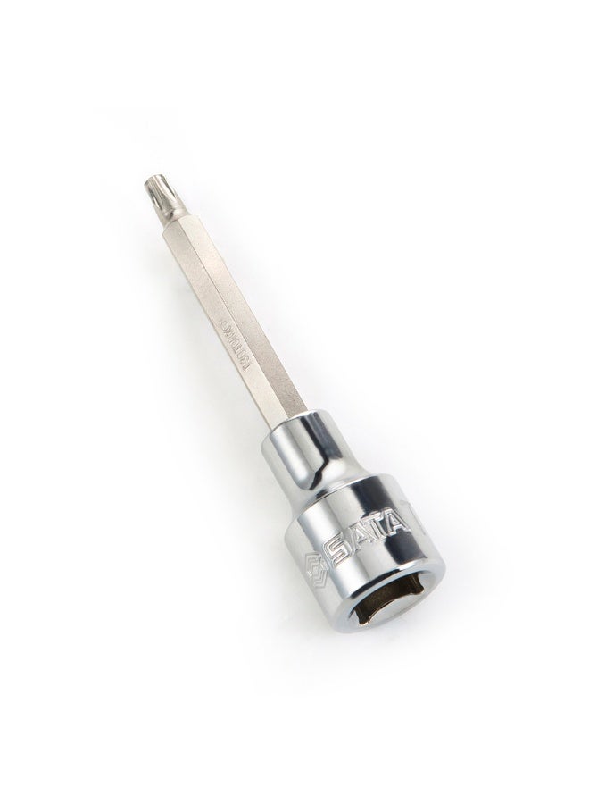 SATA SC25103 1/2" Drive Long Torx Bit Socket T27 - Image 2