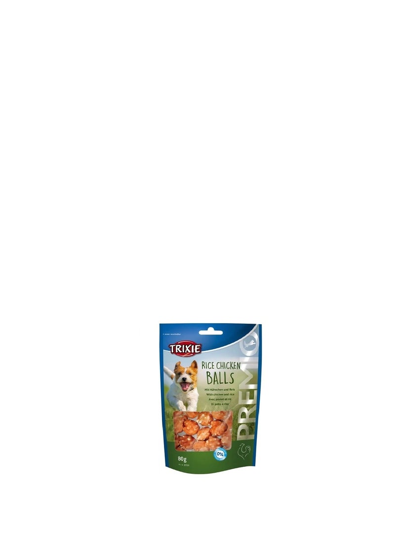 Trixie Premio Rice Chicken Balls Dog Treats - Image 1