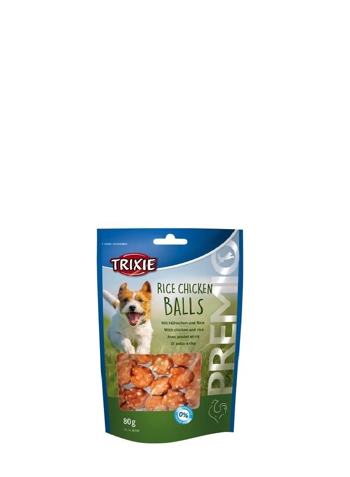 Trixie Premio Rice Chicken Balls Dog Treats - Image 3