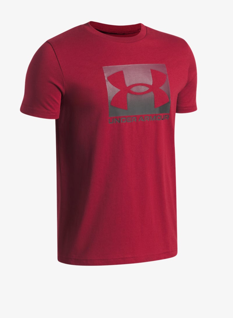 UNDER ARMOUR Youth Boxed Updated T-Shirt - Image 3