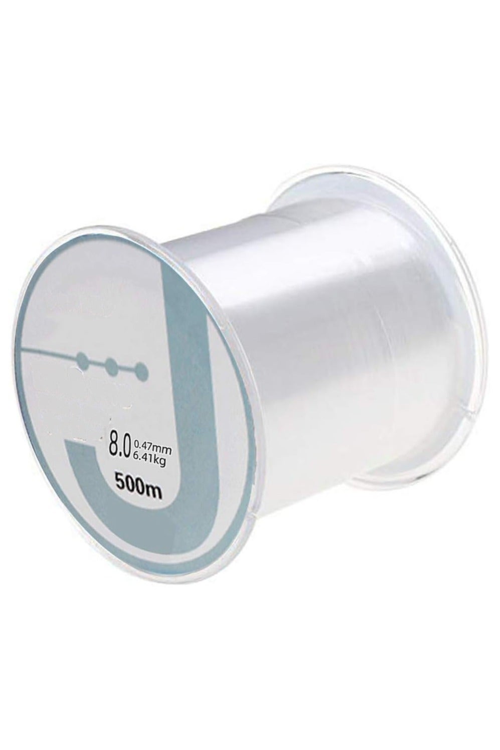 Nylon String Fishing Line Cord Clear Fluorocarbon Strong Monofilament Wire Flexible Wear-resistant Super Pulling Force Cut for Hanging Decorations Beading Crafts Kite -500M