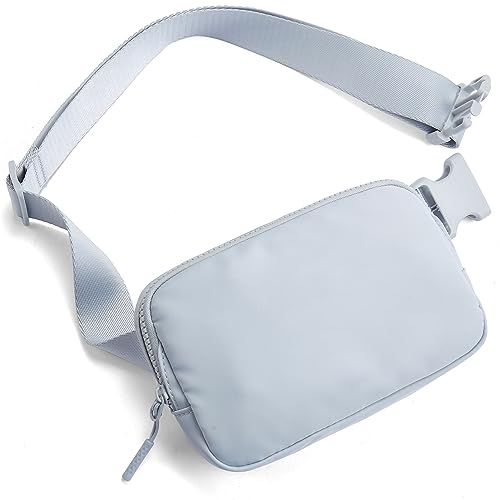 Telena Belt Bag for Women Men Fashionable Crossbody Fanny Pack for Women Waist Bag with Adjustable Strap Light Blue - Image 1