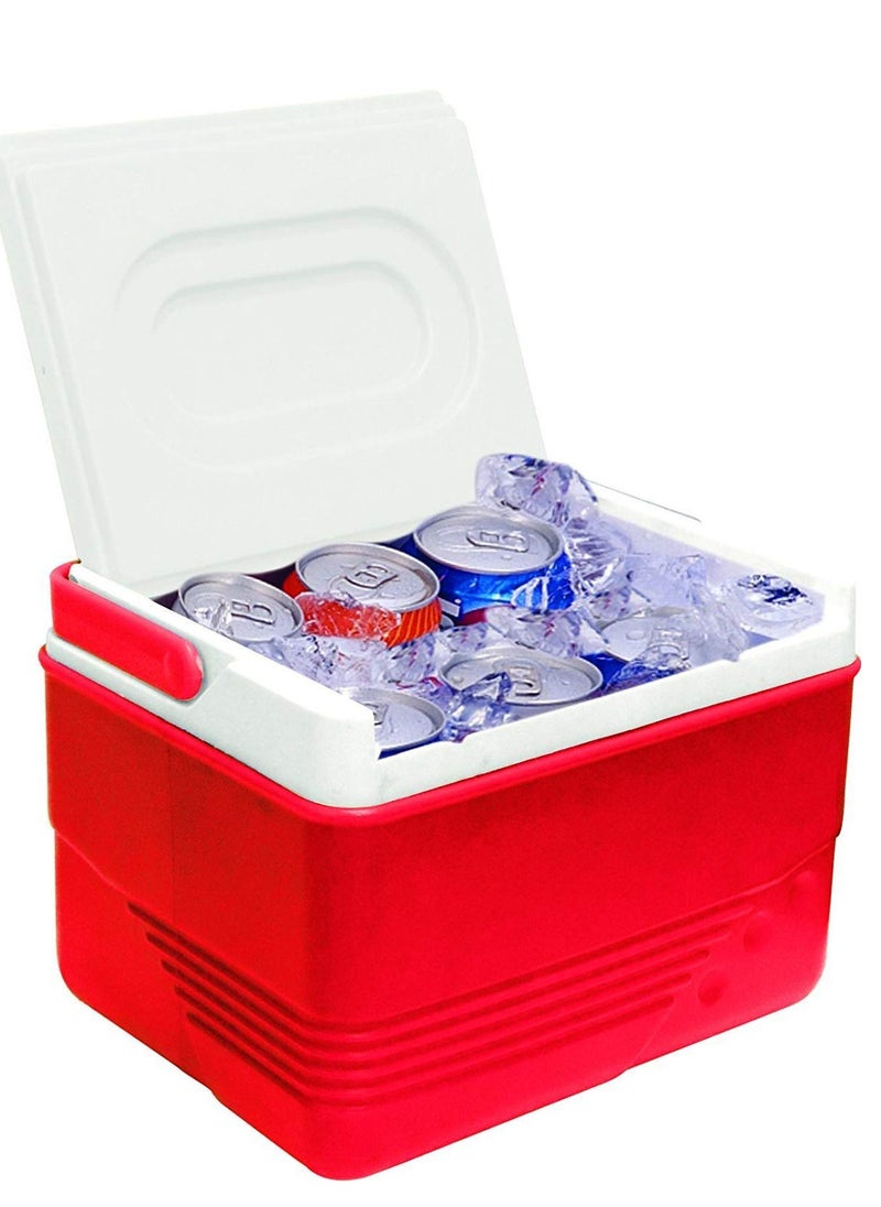 PRINCEWARE 14-Litre Ice Box Thermo insulated Picnic Cool Box-Thermo Keeper Container Expanded Cooler Fishing Ice Box-Red  - Image 2